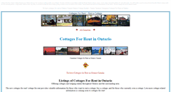 Desktop Screenshot of cottages-for-rent.com